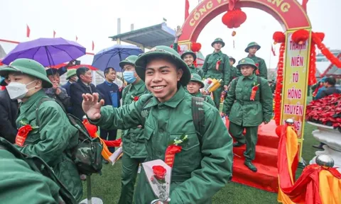 Hôm nay, thanh niên cả nước lên đường nhập ngũ