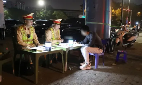Nhiều tài xế vi phạm nồng độ cồn sau đêm liên hoan mừng 8/3