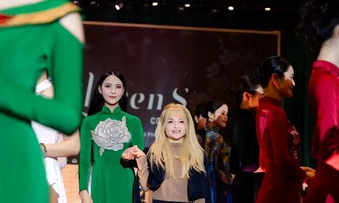 NTK Trần Phương Hoa tôn vinh vẻ đẹp người phụ nữ Công an Nhân dân qua bộ sưu tập áo dài