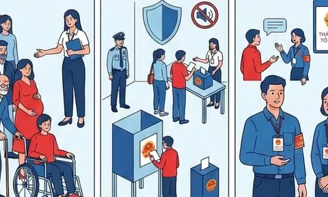Những điều cử tri cần lưu ý khi vào phòng bỏ phiếu