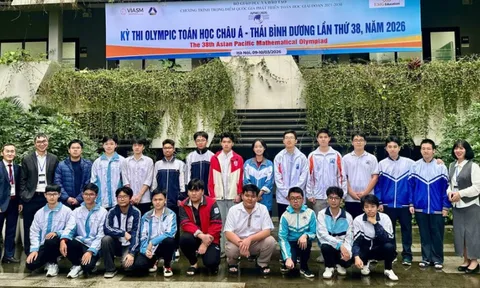 Lộ diện 10 thí sinh dẫn đầu vòng thi Olympic Toán học châu Á tại Việt Nam