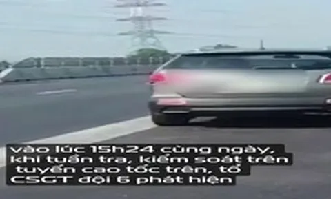 Tài xế "buồn ngủ quá" nên dừng trên cao tốc để chợp mắt có được ko? Cục CSGT giải đáp