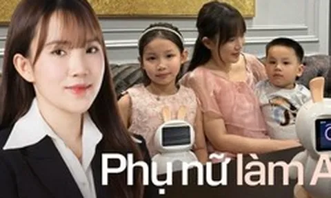 Nữ kỹ sư chế tạo robot AI nói chuyện với con: "Ta không thể cấm trẻ em tiếp xúc với tương lai..."