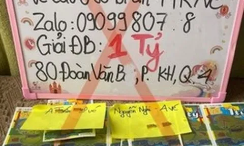 Công an có thông báo quan trọng tới người dân tham gia “xổ số cào online”