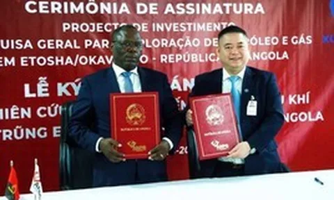 Dự án dầu khí đầu tiên của một tập đoàn Việt Nam tại Angola, quy mô nghiên cứu 200.000 km2