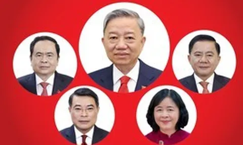 Lãnh đạo chủ chốt và các Ủy viên Bộ Chính trị, Ban Bí thư trúng cử đại biểu Quốc hội khóa XVI