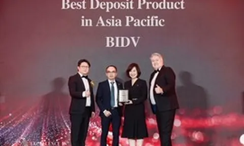 BIDV lập cú đúp giải thưởng ngân hàng bán lẻ và tiền gửi châu Á