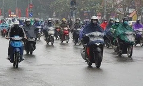 Ngày mai (29/3), miền Bắc nhiều nơi xuất hiện mưa rào