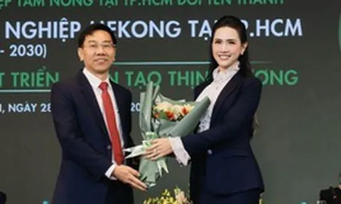 Hoa hậu Phan Thị Mơ được bổ nhiệm chức Phó Chủ tịch CLB Doanh nghiệp Mekong TP.HCM