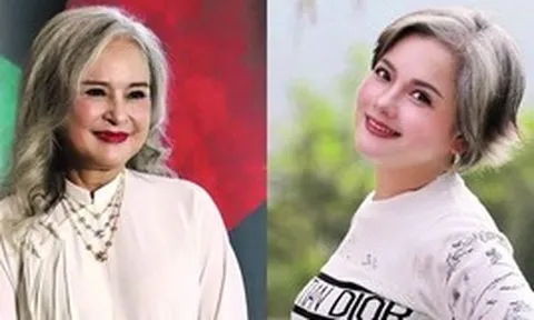 2 nữ NSND có mái tóc bạc tự nhiên: Người là Đại tá, người đi qua bạo bệnh để học cách sống vui