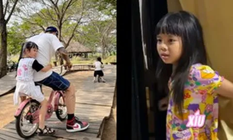 Con riêng của vợ hờn dỗi vì nam ca sĩ Việt đi làm về muộn: "Ba hứa với con"