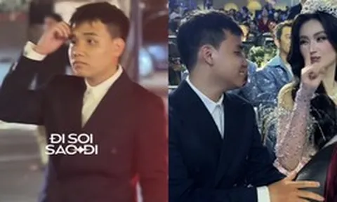 "Tóm dính" Ý Nhi và bạn trai sau đêm Chung kết, có một hành động chưa Hoa hậu nào dám làm!