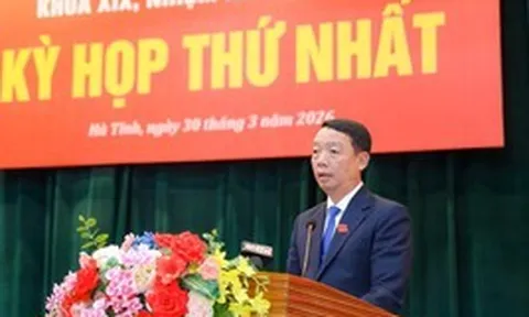 Ông Phan Thiên Định tiếp tục được bầu làm Chủ tịch UBND tỉnh Hà Tĩnh