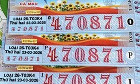 Hành động "lạ" của người đàn ông trúng 5 vé độc đắc xổ số miền Nam