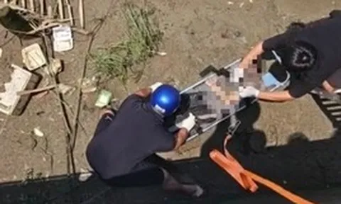 Phát hiện thi thể nam giới trôi dạt vào bờ sông Dinh