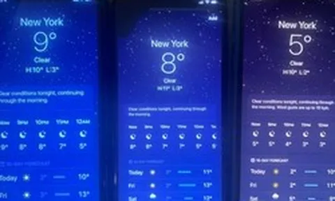 Người hay xem dự báo thời tiết trên iPhone cần chú ý