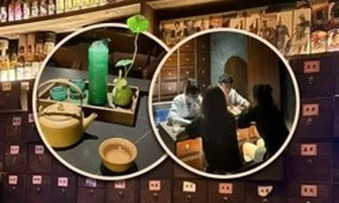 Giới trẻ đổ xô đến các quán bar Đông y, uống cocktail theo kết quả bắt mạch