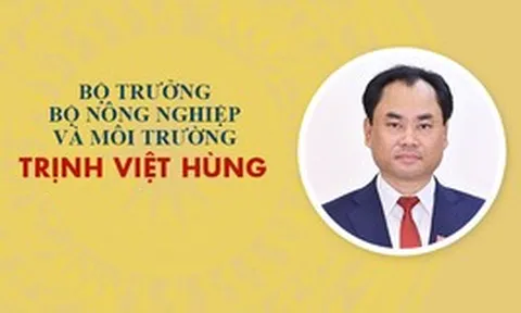 Infographic: Sự nghiệp Bộ trưởng Bộ Nông nghiệp và Môi trường Trịnh Việt Hùng