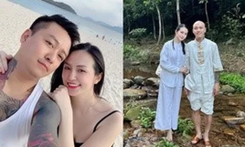 Bà xã 9X của Tuấn Hưng: "Giờ không chỉ là vợ chồng, còn là bạn đồng tu"