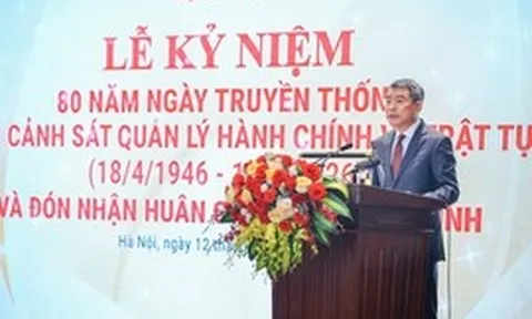 Phát biểu của Thủ tướng Lê Minh Hưng tại lễ kỷ niệm 80 năm Ngày truyền thống lực lượng cảnh sát quản lý hành chính về trật tự xã hội