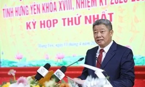 Ông Nguyễn Mạnh Quyền được bầu làm Chủ tịch UBND tỉnh Hưng Yên