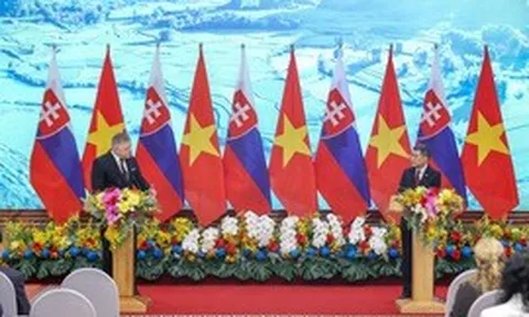 Tuyên bố chung về thiết lập quan hệ đối tác chiến lược giữa Việt Nam và Slovakia