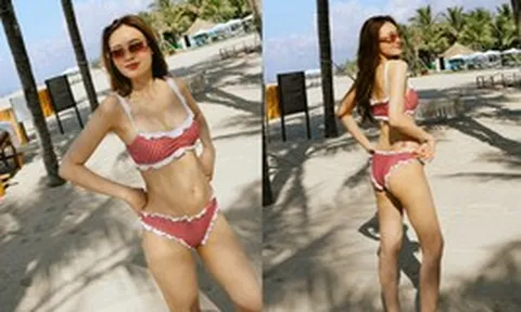 Ninh Dương Lan Ngọc mặc bikini, khoe trọn vóc dáng gợi cảm