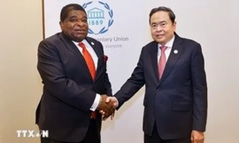 Chủ tịch Quốc hội Trần Thanh Mẫn gặp Tổng Thư ký IPU Martin Chungong