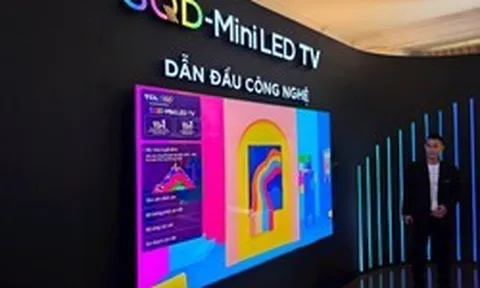 Một 'ông lớn' lần đầu đưa dòng TV SQD-Mini LED về Việt Nam
