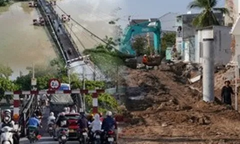 Hiện trạng dự án cầu 500 tỷ ở TP.HCM sau gần 1 năm khởi công