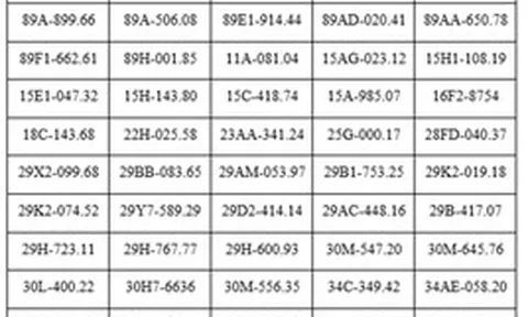 Công an đề nghị chủ xe máy, ô tô trong danh sách sau chủ động liên hệ và nộp phạt nguội theo Nghị định 168