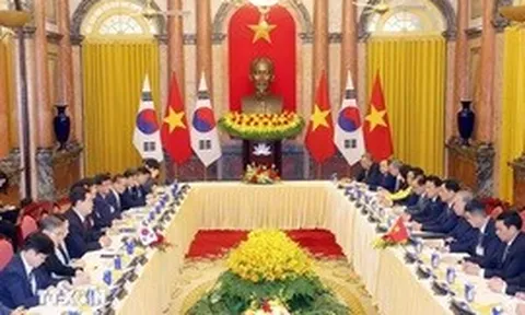 Tổng Bí thư, Chủ tịch nước Tô Lâm hội đàm với Tổng thống Hàn Quốc Lee Jae Myung