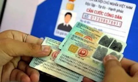Thông tin quan trọng về việc cấp lại thẻ Căn cước