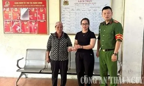 Công an kiểm tra giao dịch chuyển khoản hơn 28 triệu đồng của chị Ma Thị Sen