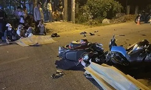 Hiện trường vụ tai nạn 2 người chết thương tâm ở Đà Nẵng