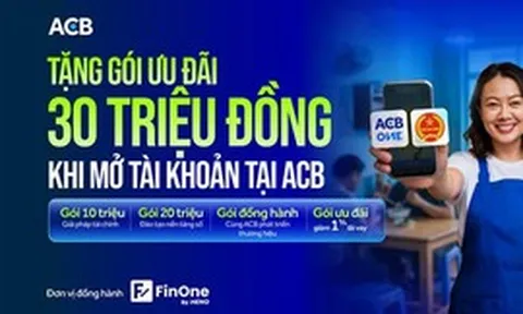 ACB: Triển khai gói ưu đãi đặc biệt 30 triệu cho hộ kinh doanh
