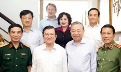 Tổng Bí thư, Chủ tịch nước thăm các nguyên lãnh đạo Đảng, Nhà nước