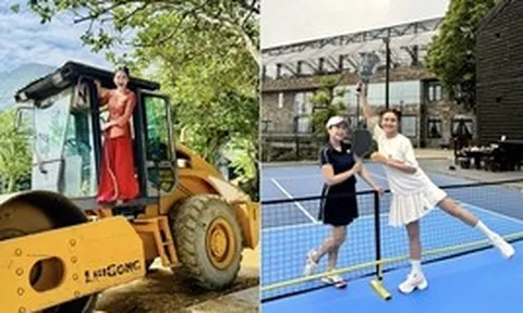 Nữ NSND xây biệt thự 10 phòng ngủ, sân pickleball trong biệt phủ 10.000m2 ở Hà Nội, 42 tuổi tái hôn