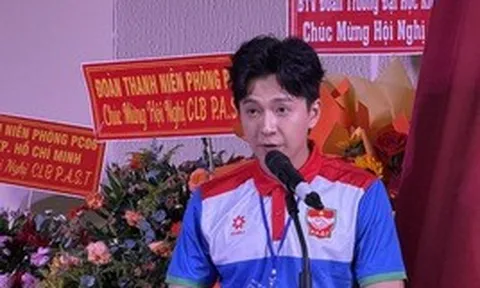 Ca sĩ Ngô Kiến Huy tham gia câu lạc bộ tại Công an TPHCM