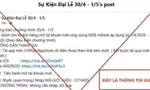 Ngân hàng cảnh báo lừa đảo kiểu mới