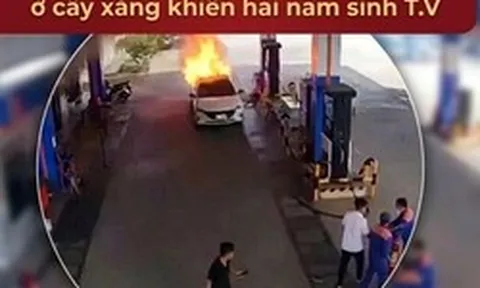 “Làm rõ ẩn ý” tài xế không mở cửa cứu hai sinh mạng trong vụ cháy xe ô tô ở cây xăng