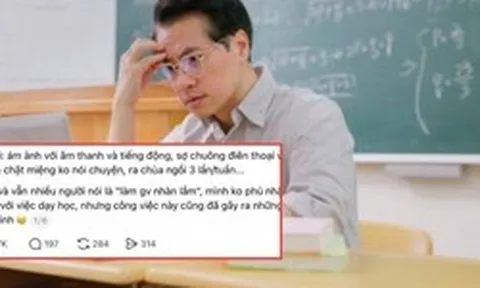 Lời than gây tranh cãi của một giáo viên: "Tôi ngậm chặt miệng không nói chuyện, ra chùa ngồi 3 lần/tuần"!
