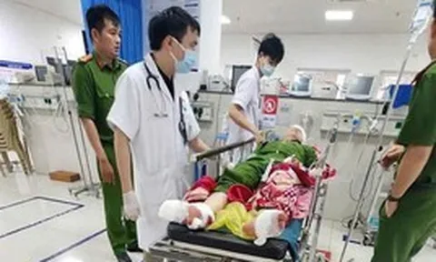 Ca phẫu thuật xuyên đêm cứu đại úy bị tấn công ở trụ sở công an