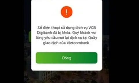Trường hợp bị phong tỏa tài khoản, đóng băng giao dịch theo quy định mới nhất của Vietcombank