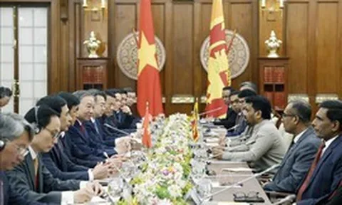 Tổng Bí thư, Chủ tịch nước Tô Lâm hội đàm với Tổng thống Sri Lanka Anura Kumara Dissanayake
