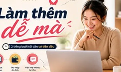 5 việc làm thêm buổi tối dưới 2 tiếng, phù hợp phụ nữ bận rộn nhưng vẫn có tiền đều