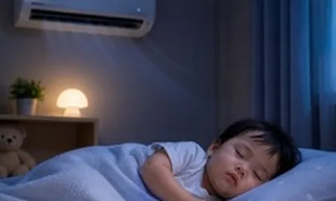 Lời khuyên dành cho các gia đình có trẻ nhỏ nằm điều hòa cả đêm