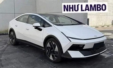 Hyundai Ioniq V lộ động cơ yếu hơn cả Elantra dù dáng ‘chiến’ như Lamborghini, bù lại bằng pin hơn 600km/sạc