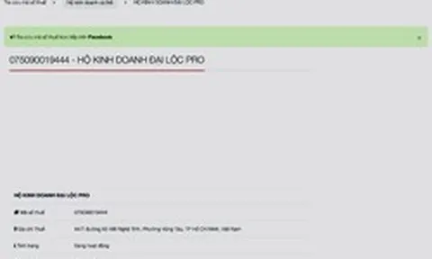 Ai từng đóng tiền, nhập hàng tại Công ty Đại Lộc Pro cần sớm liên hệ Công an