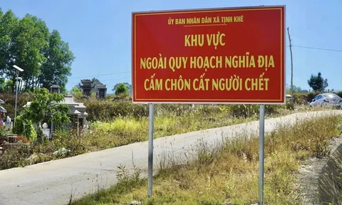 Xem xét xử lý việc “phân lô bán mộ” trên đất nông nghiệp ở Quảng Ngãi